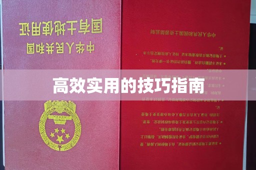 贵阳高效实用的技巧指南