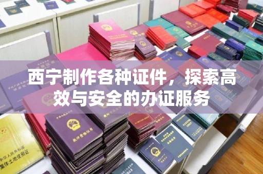 贵阳西宁制作各种证件，探索高效与安全的办证服务