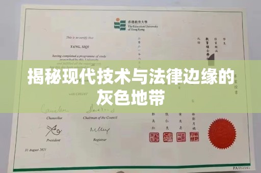 贵阳揭秘现代技术与法律边缘的灰色地带