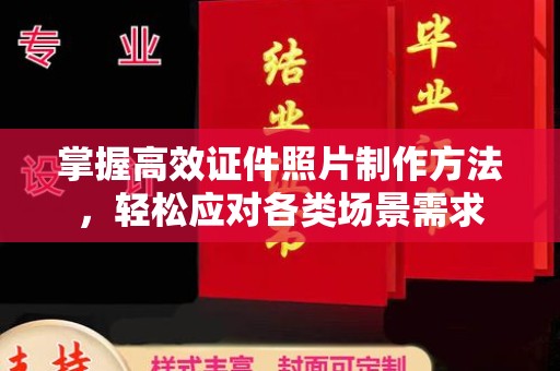 贵阳掌握高效证件照片制作方法，轻松应对各类场景需求