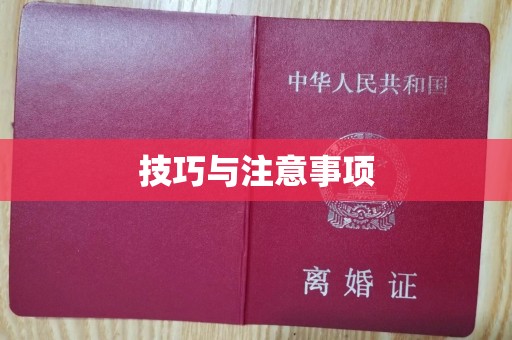 贵阳技巧与注意事项